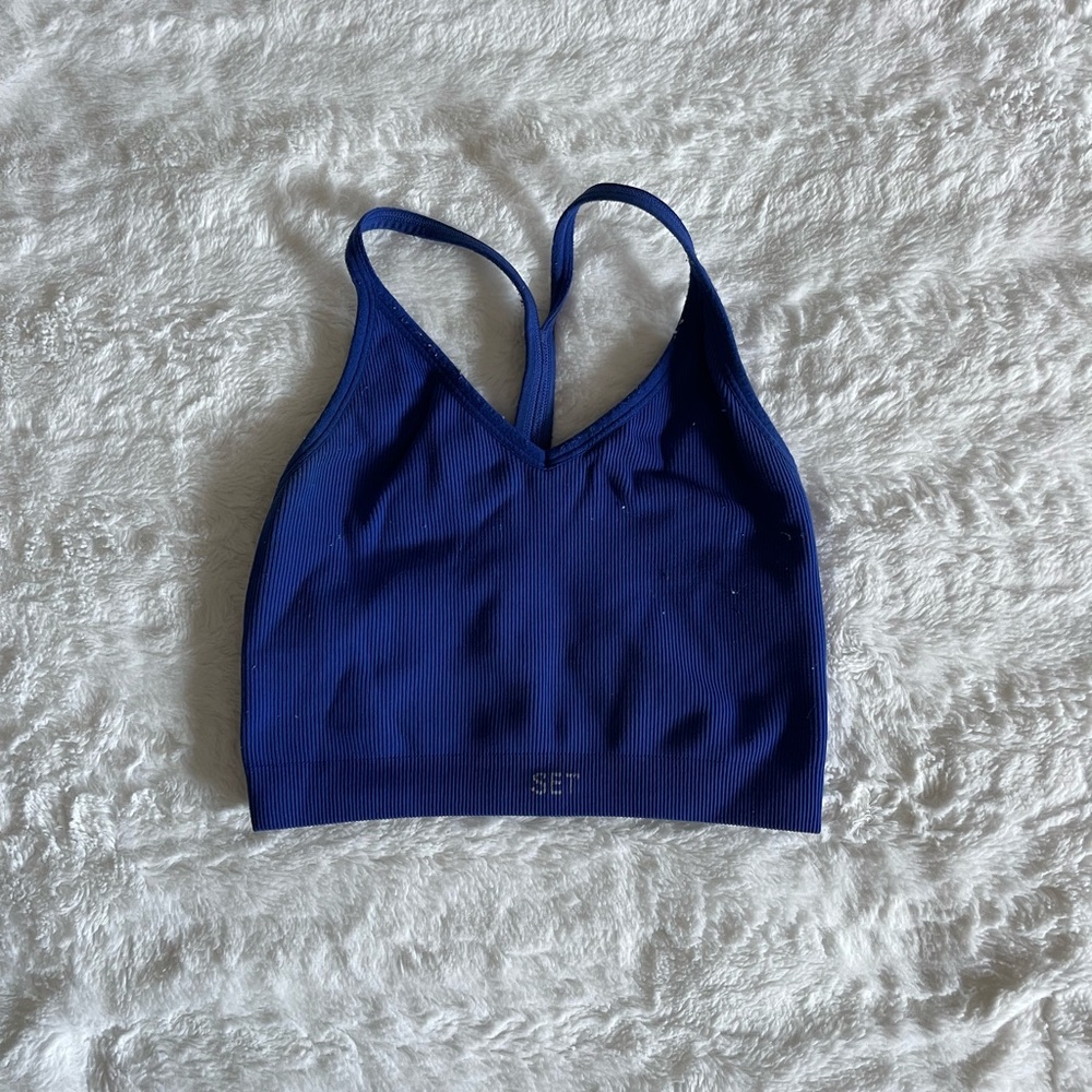 SET active ribbed sports bra